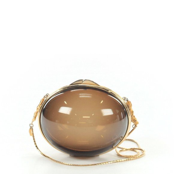 Judith Leiber Handbags - Judith Leiber Vintage 60's-70's Lucite Egg Purse